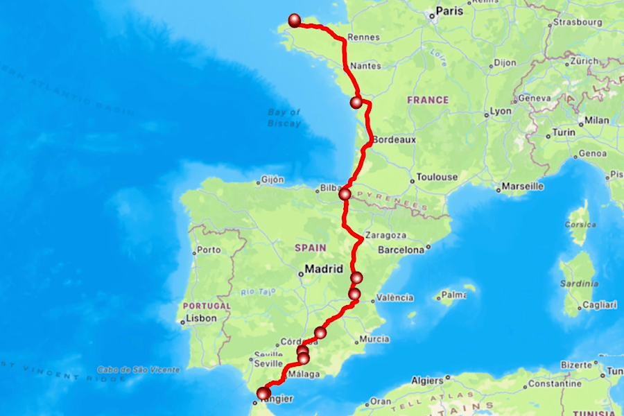 The route home – Roscoff,&nbsp;France